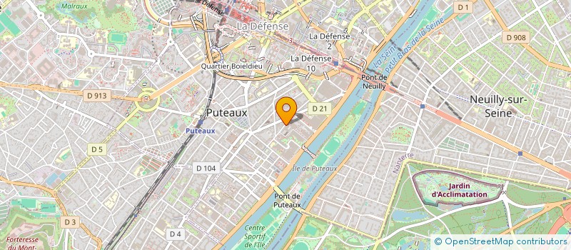 localisation de l'entreprise TB2SI  PUTEAUX