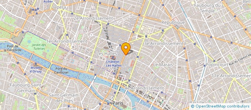 localisation de l'entreprise TBA  PARIS