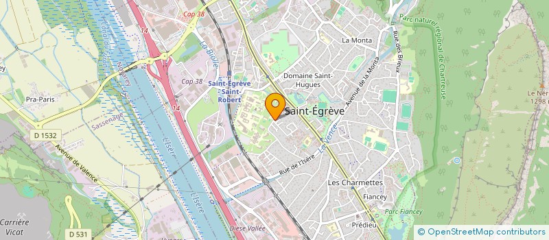 localisation de l'entreprise TBAP  SAINT-EGREVE