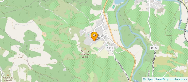 localisation de l'entreprise TBC DEVELOPMENT  PREIXAN