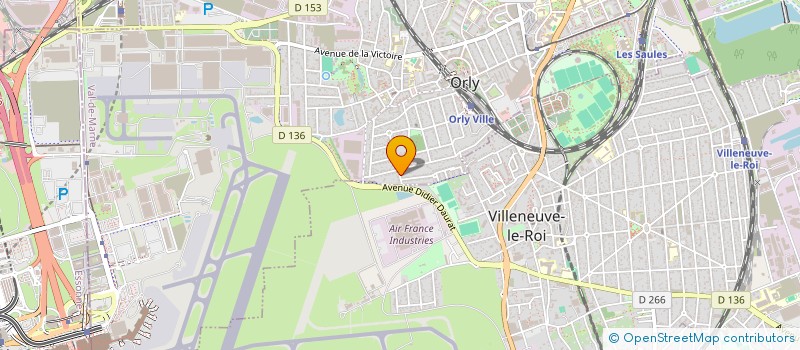 localisation de l'entreprise TBC TRAVAUX BATIMENT CONSTRUCTION  ORLY