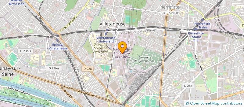localisation de l'entreprise TBDA INVESTISSEMENTS à VILLETANEUSE