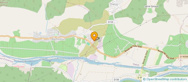 localisation de l'entreprise TBDS  REMOLLON