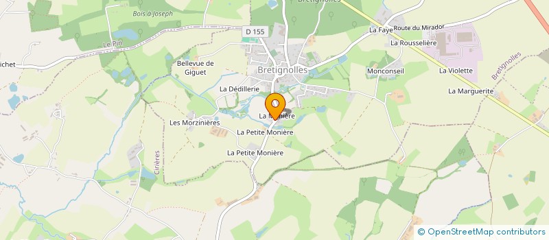 localisation de l'entreprise TBDS  CIRIERES