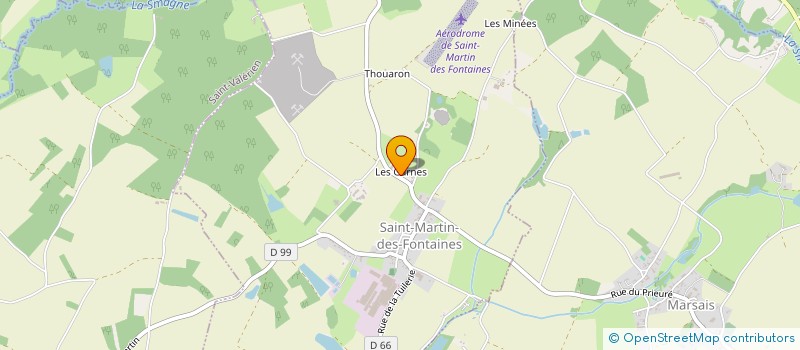 localisation de l'entreprise TBE  SAINT-MARTIN-DES-FONTAINES