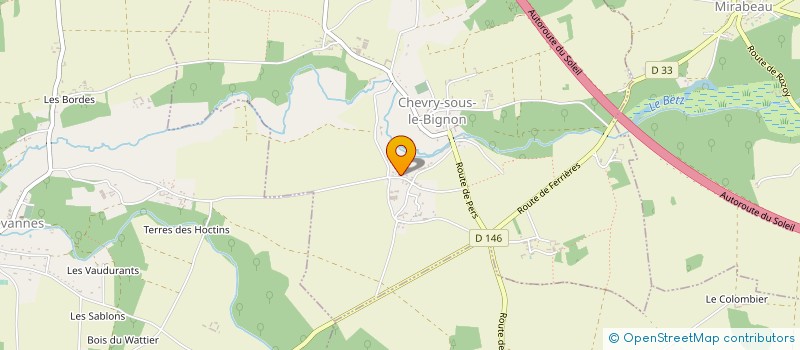 localisation de l'entreprise TBE  NEMOURS