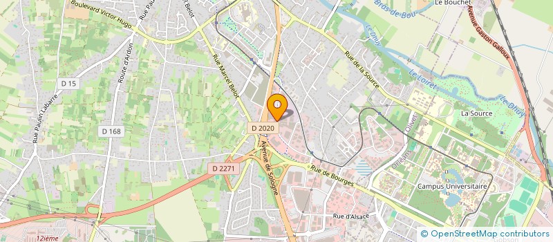 localisation de l'entreprise TBE FRANCE à OLIVET