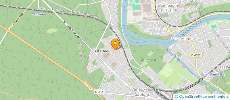 localisation de l'entreprise TBE-PHA (SAS)  MORET-LOING-ET-ORVANNE