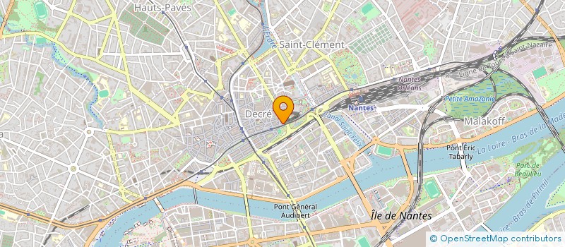 localisation de l'entreprise TBF ATLANTIQUE à NANTES