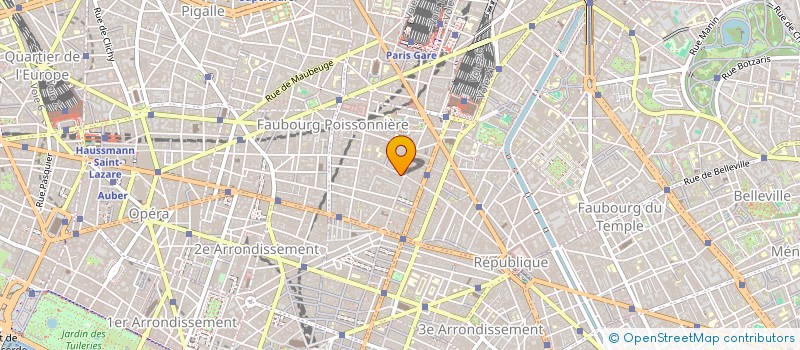 localisation de l'entreprise TBG  PARIS