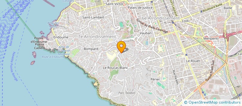localisation de l'entreprise TBG à MARSEILLE
