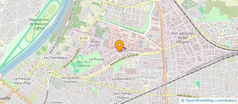 localisation de l'entreprise TBG BATI  SARTROUVILLE