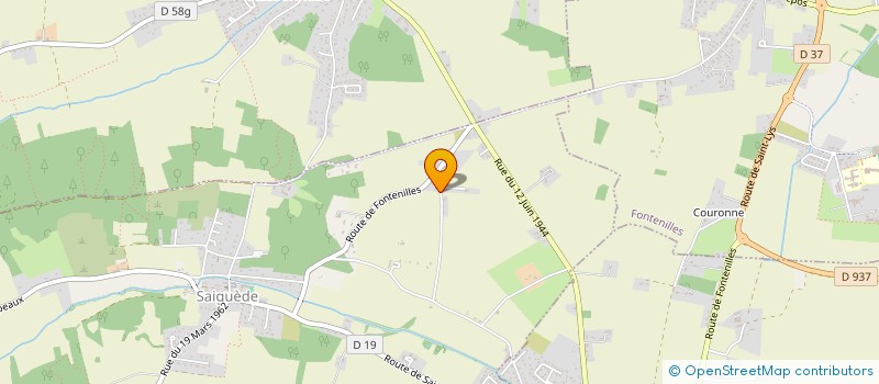 localisation de l'entreprise TBG GROUP  SAIGUEDE