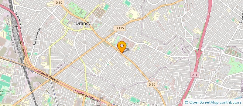localisation de l'entreprise TBGI (TRAVAUX DE BAT GEN ET ISOLATION) à DRANCY