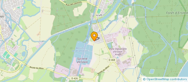 localisation de l'entreprise TBH  GERSTHEIM