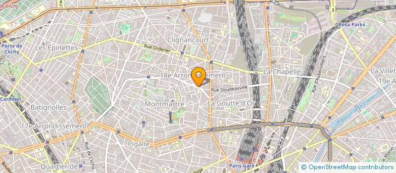 localisation de l'entreprise TBH  PARIS