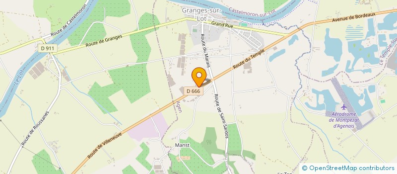 localisation de l'entreprise TBI IMMO  GRANGES-SUR-LOT