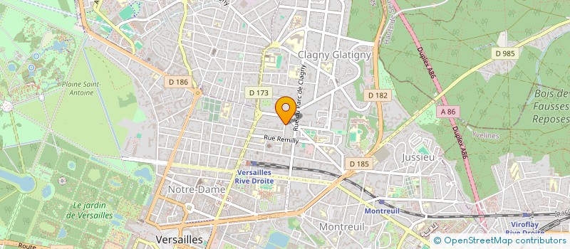 localisation de l'entreprise TBINVESTMENTS à VERSAILLES
