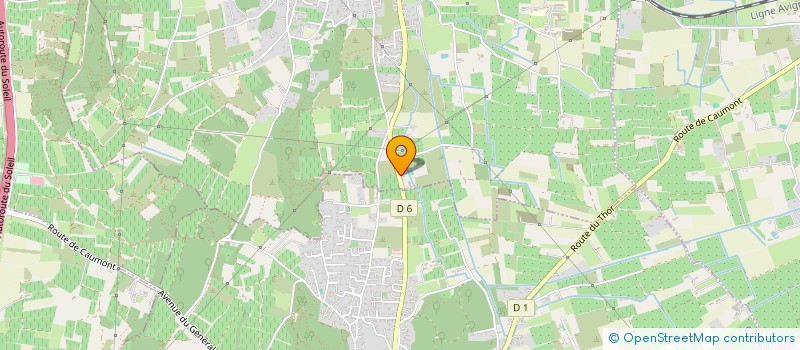 localisation de l'entreprise TBJ  CHATEAUNEUF-DE-GADAGNE