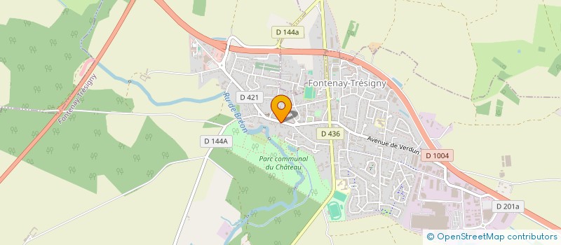 localisation de l'entreprise TBK  FONTENAY-TRESIGNY