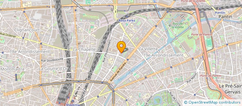 localisation de l'entreprise TBK AUTOS  PARIS