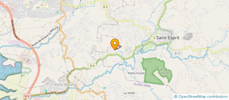 localisation de l'entreprise TBKRES  SAINT-ESPRIT