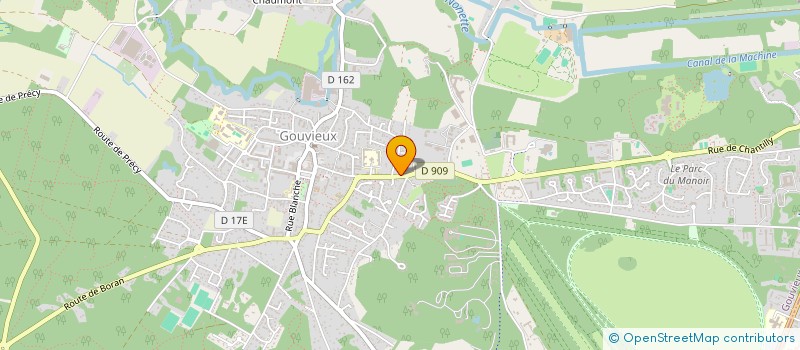 localisation de l'entreprise TBL ASSOCIES à GOUVIEUX