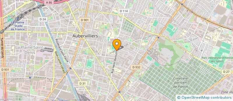 localisation de l'entreprise TBL CLEAN NET à MONTREUIL