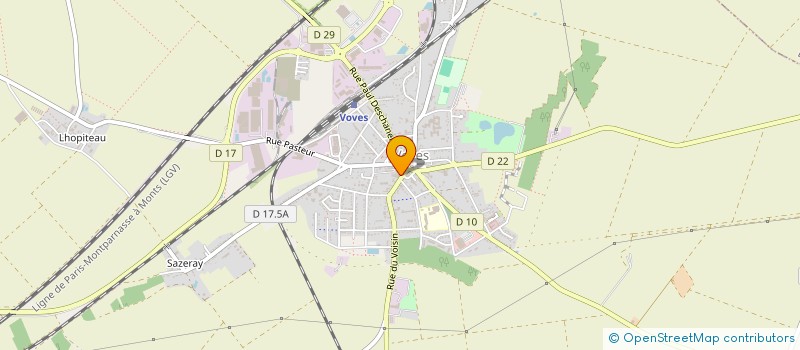 localisation de l'entreprise TBL CODIS à LES VILLAGES VOVEENS