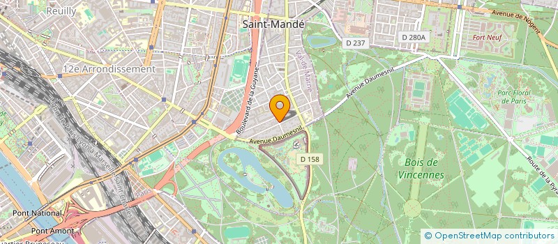 localisation de l'entreprise TBL INVEST  SAINT-MANDE