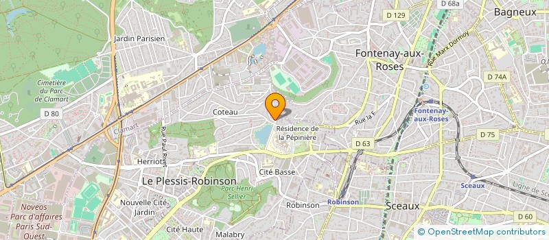 localisation de l'entreprise TBLH à LE PLESSIS-ROBINSON