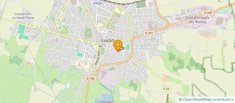 localisation de l'entreprise TBLMC à LUCON