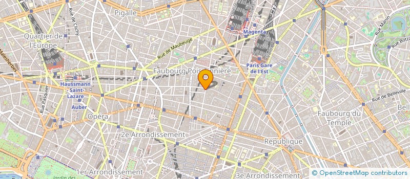 localisation de l'entreprise TBM BAT  PARIS