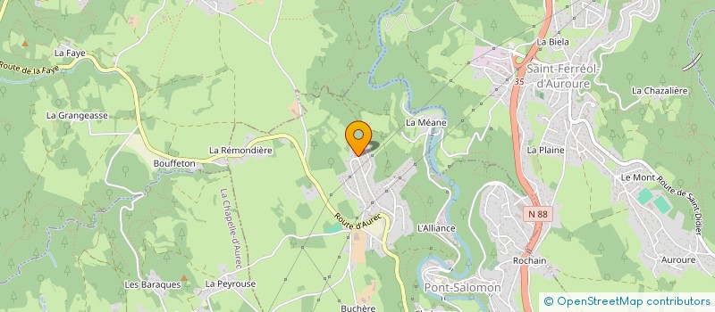 localisation de l'entreprise TBM IMMO  PONT-SALOMON