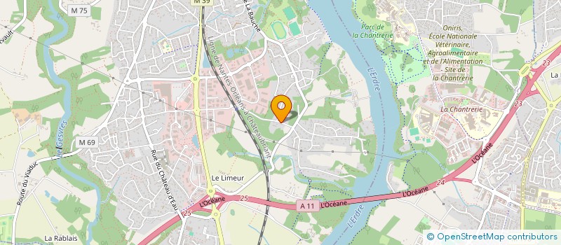 localisation de l'entreprise TBM INVEST  LA CHAPELLE-SUR-ERDRE