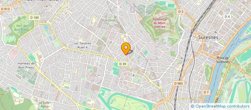 localisation de l'entreprise TBM SCI à RUEIL-MALMAISON
