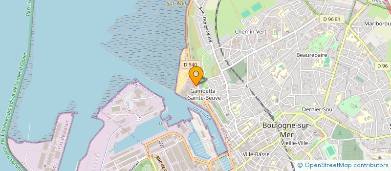 localisation de l'entreprise TBM59  BOULOGNE-SUR-MER