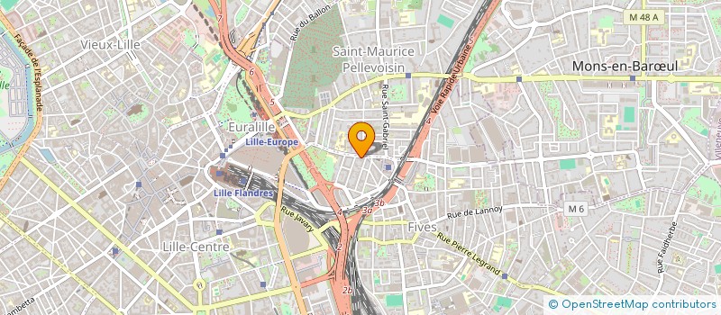 localisation de l'entreprise TBMA CORPORATION à LILLE