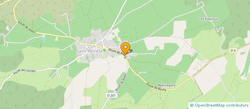 localisation de l'entreprise TBMM  SAINT-REMEZE