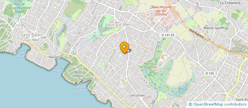 localisation de l'entreprise TBMS LE LUC  VAUX-SUR-MER