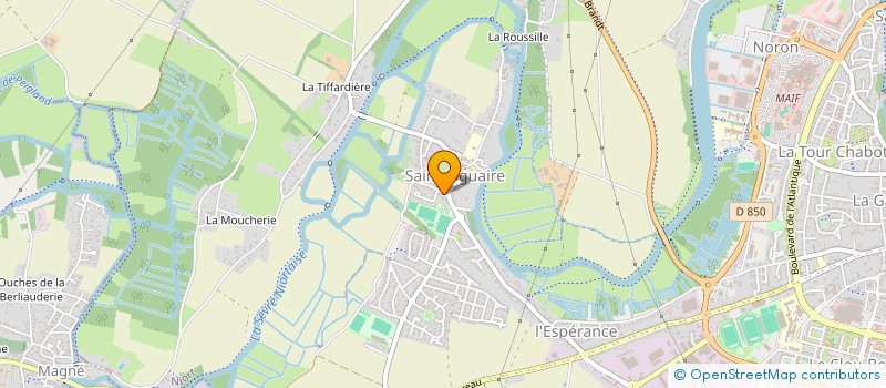 localisation de l'entreprise TBN COIFFURE à NIORT