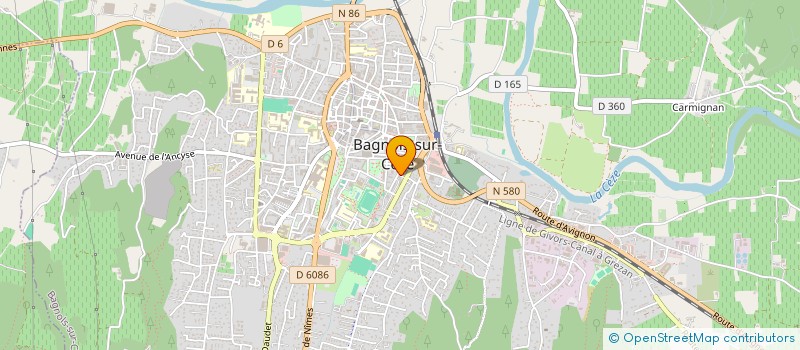localisation de l'entreprise TBN ELAGAGE à BAGNOLS-SUR-CEZE