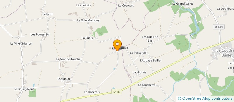 localisation de l'entreprise TBO  GUILLIERS