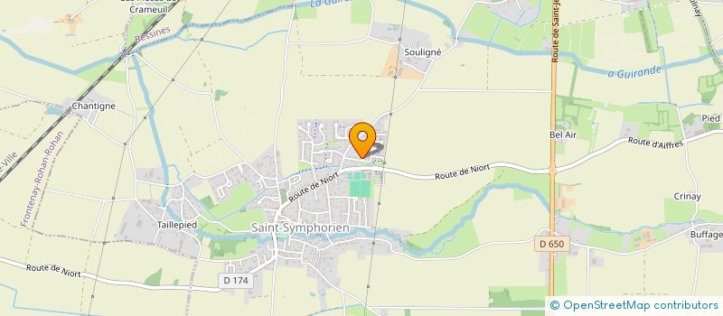 localisation de l'entreprise TBO  SAINT-SYMPHORIEN