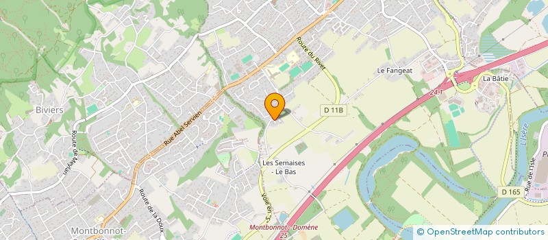 localisation de l'entreprise TBO CONSULTING  SAINT-ISMIER