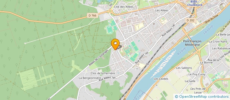 localisation de l'entreprise TBO INTER TRANSPORTS  BLOIS