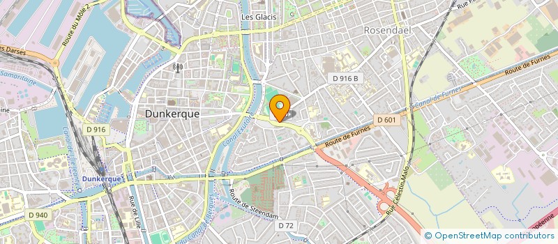 localisation de l'entreprise TBP PRODUCTION à DUNKERQUE