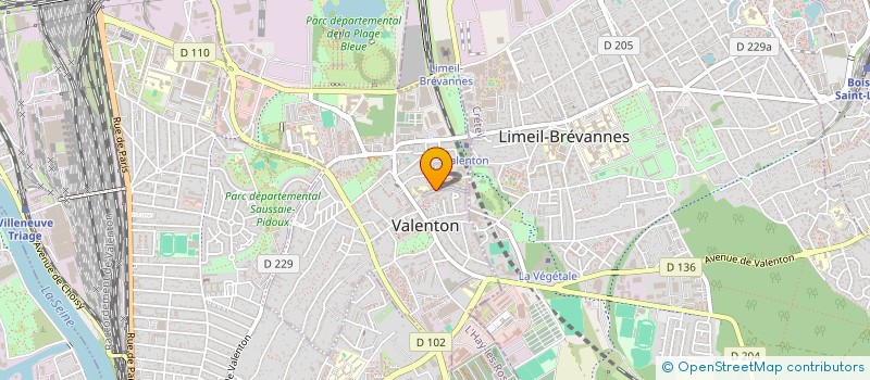 localisation de l'entreprise TBP SERVICES  VALENTON