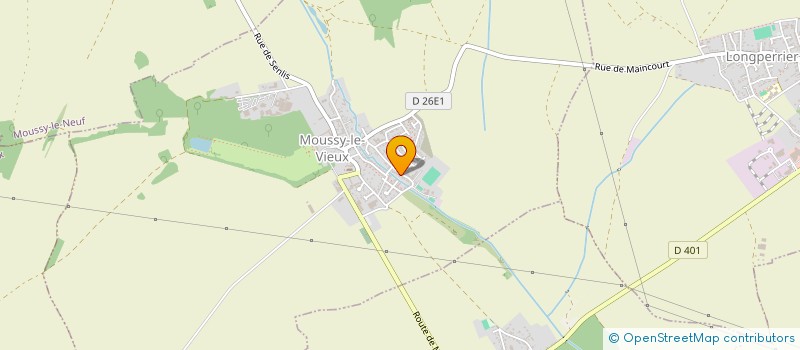 localisation de l'entreprise TBPE  MOUSSY-LE-VIEUX