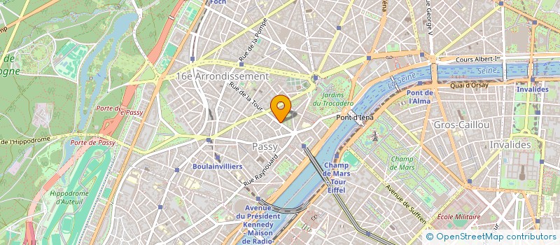 localisation de l'entreprise TBPHINE  PARIS